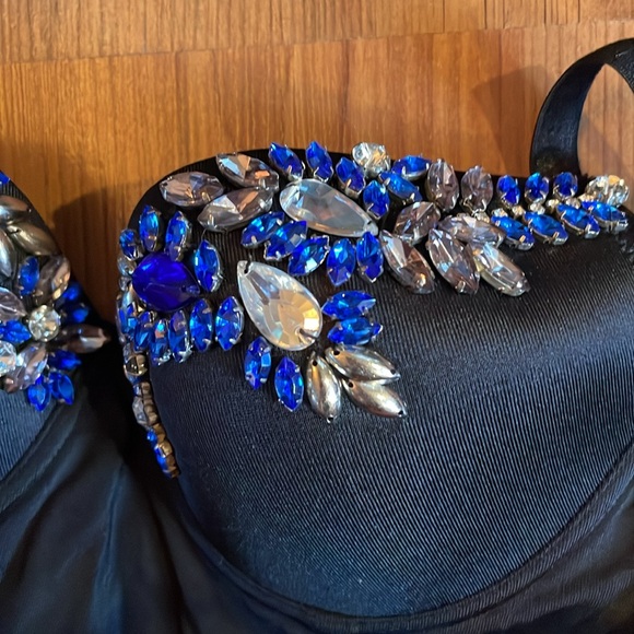 Bebe Jayla Beaded Bustier XS - Picture 4 of 8